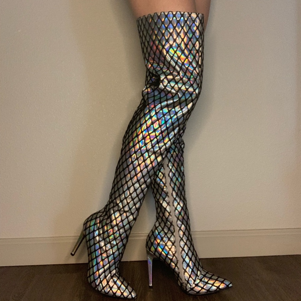 Cape Robbin Thigh High Heel Boots